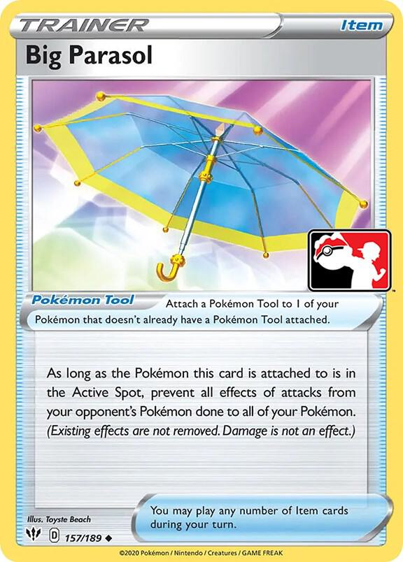 Big parasol - 157/189 - uncommon prize pack