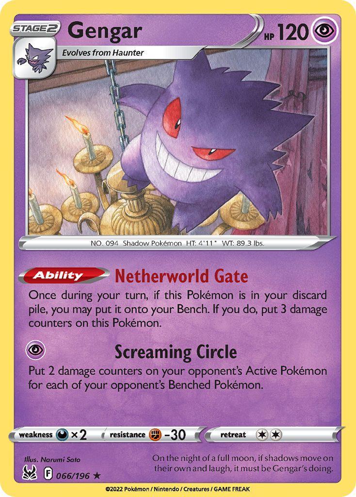 Gengar - 066/196 - Rare