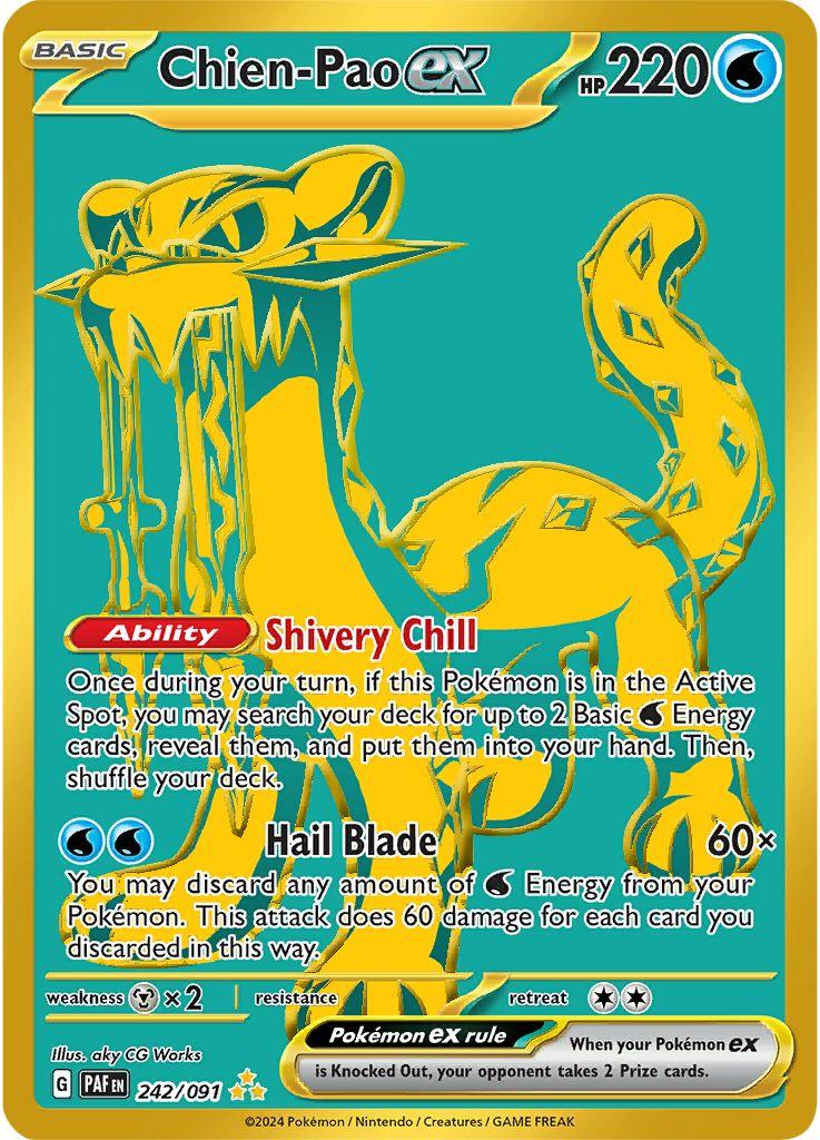 Chien-Pao ex - 242/091 - Secret Rare