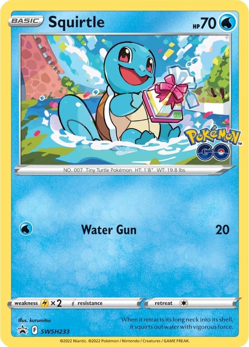 Squirtle - SWSH233 - Holo promo