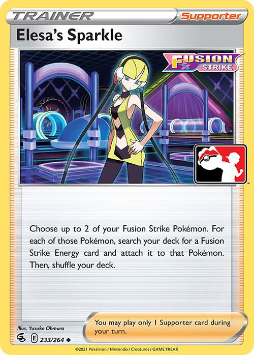 Elesa´s Sparkle - 233/264 - uncommon prize pack