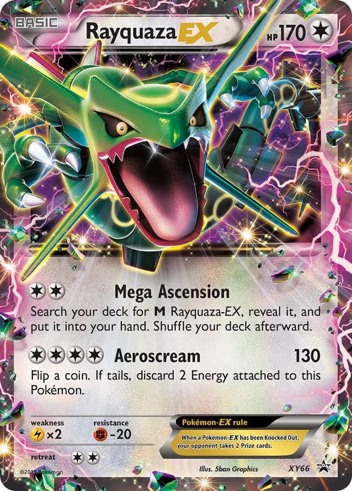Rayquaza EX - XY66 - Promo Jumbo