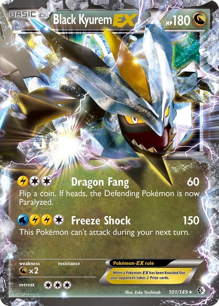 Black Kyurem ex - 101/149 - Ultra Rare - Dañanad