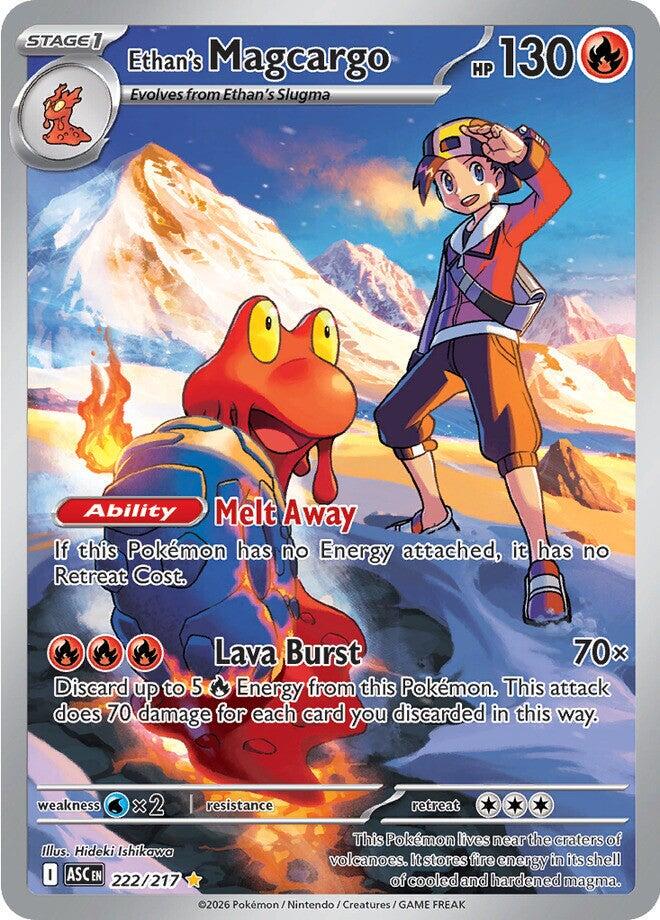Ethan´s Magcargo - 222/217 - Illustration Rare