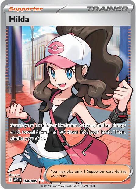 Hilda - 164/086 - Full art ultra Rare