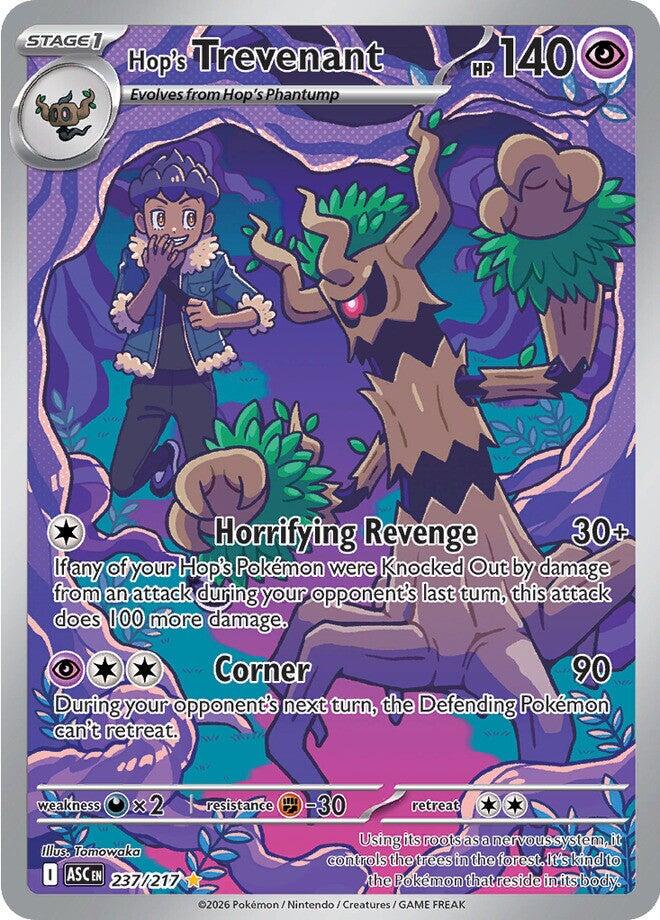 Hop´s Trevenant - 237/217 - Illustration Rare