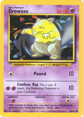 Drowzee - 49/102 - Common