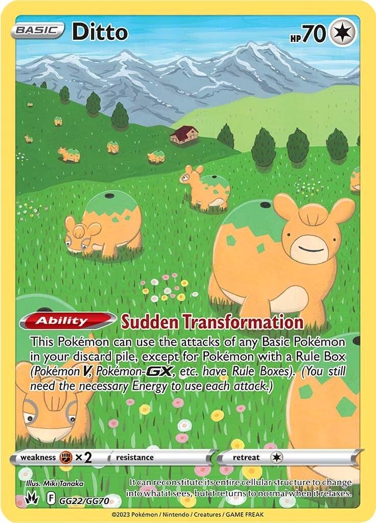 Ditto - GG22/GG70 - Galarian Gallery Rare