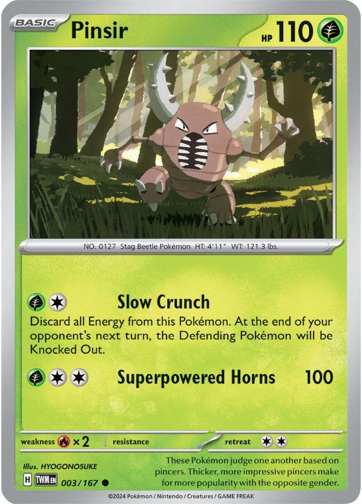 Pinsir - 003/167 - Common
