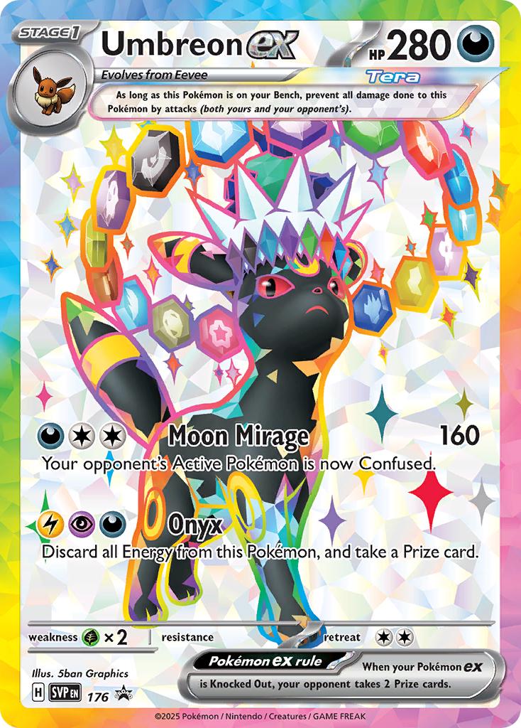 Umbreon ex - SVP176 - Full art promo