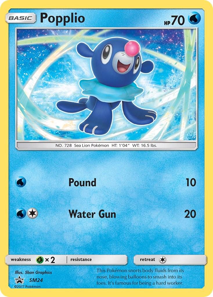 Popplio - SM24 - Holo promo