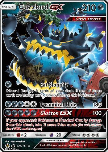 Guzzlord GX - 63a/111 - Ultra Rare