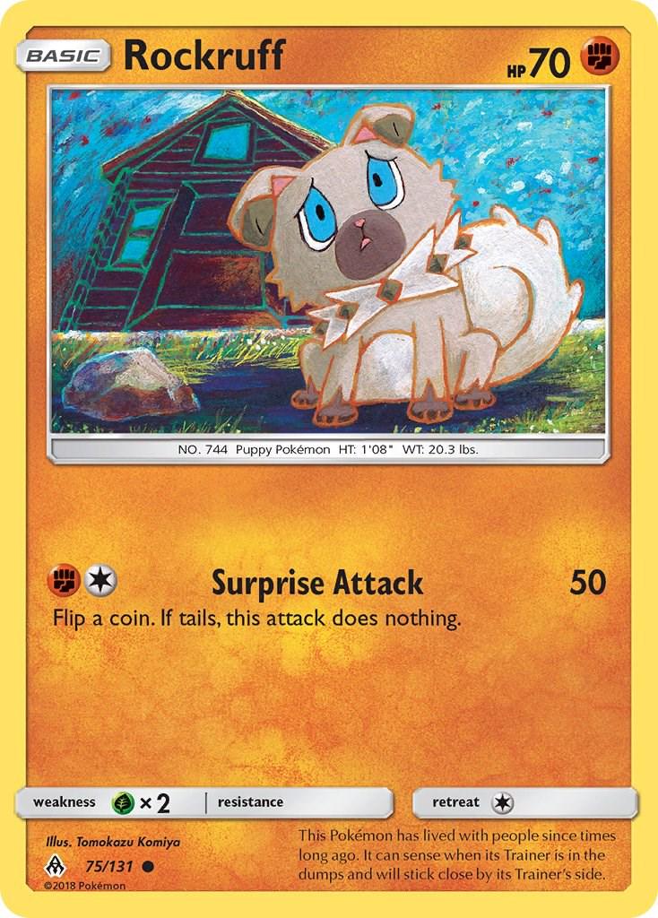 Rockruff - 75/131 - common