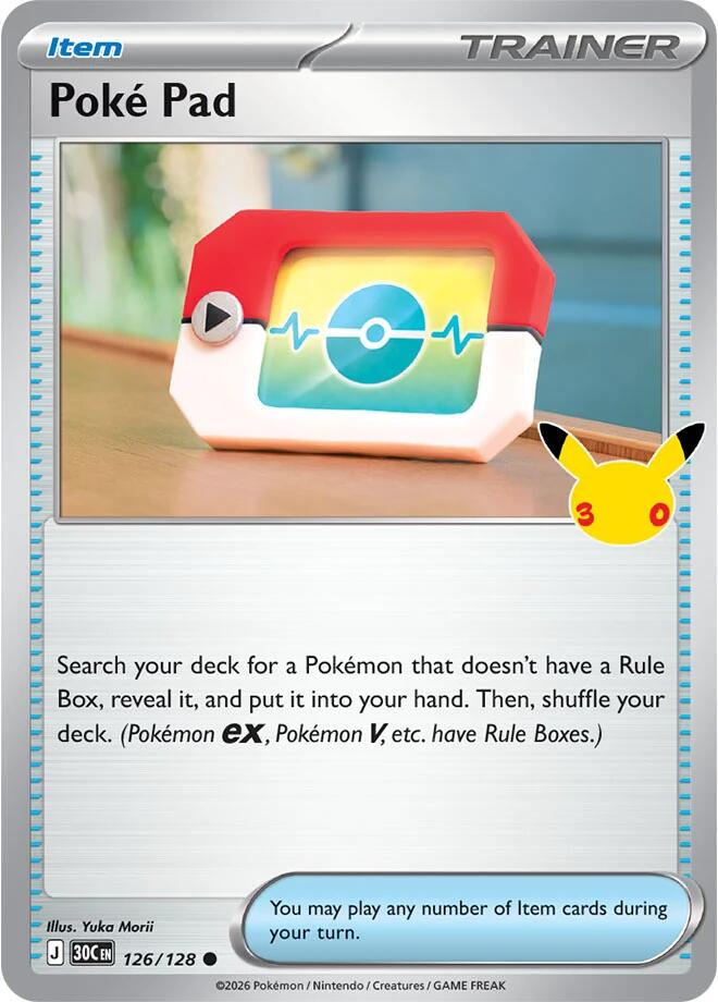 Poké Pad - 126/128 - Common