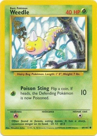 Weedle - 69/102 - Common