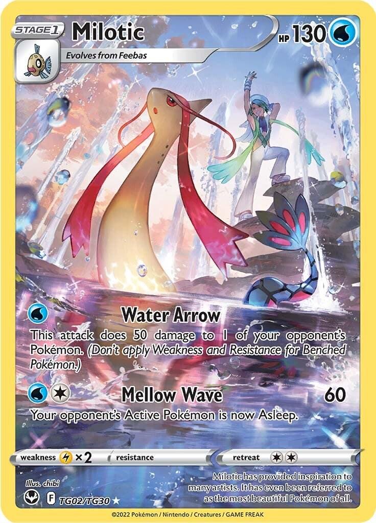 Milotic - TG02/TG30 - Trainers Gallery rare