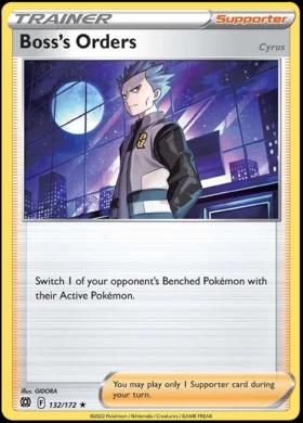 Boss´s Orders Cyrus - 132/172 - Cosmos Holo Rare