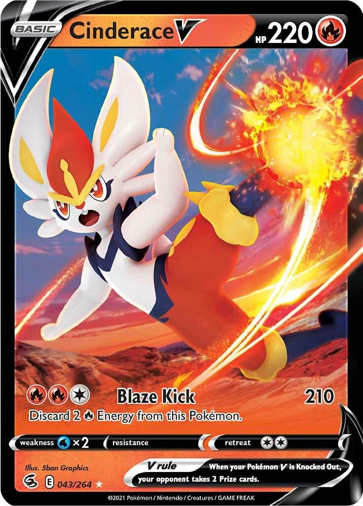 Cinderace - 043/264 - Ultra Rare