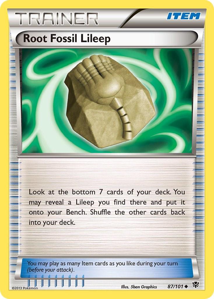 Root Fossil Lileep - 87/101 - uncommon