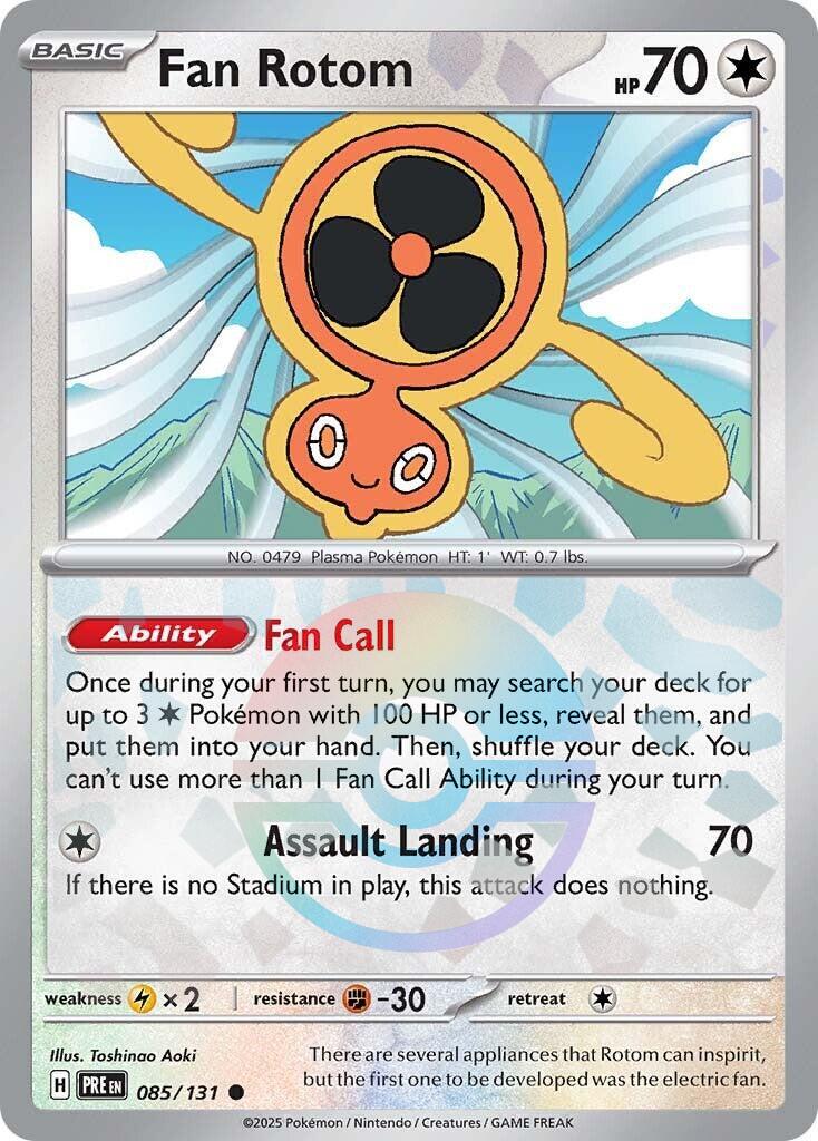 Fan Rotom - 085/131 - Common Reverse Pokéball