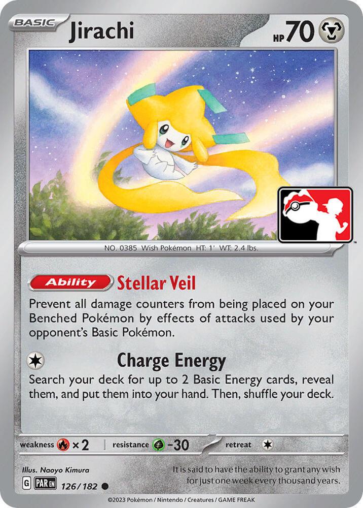 Jirachi - 126/182 - Common - Prize pack