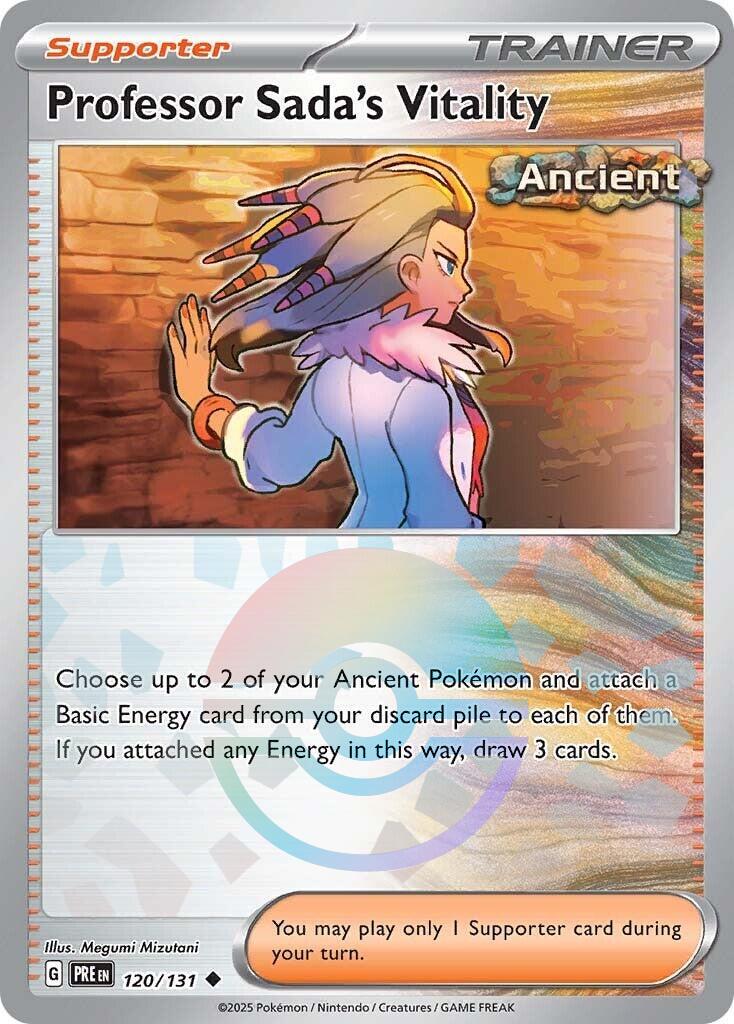 Professor Sada´s Vitality - 120/131 - Uncommon reverse Pokéball