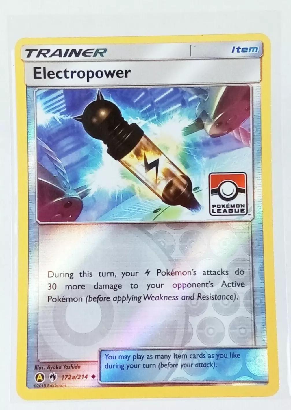 Electropower - 172a/214 - uncommon reverse league promo