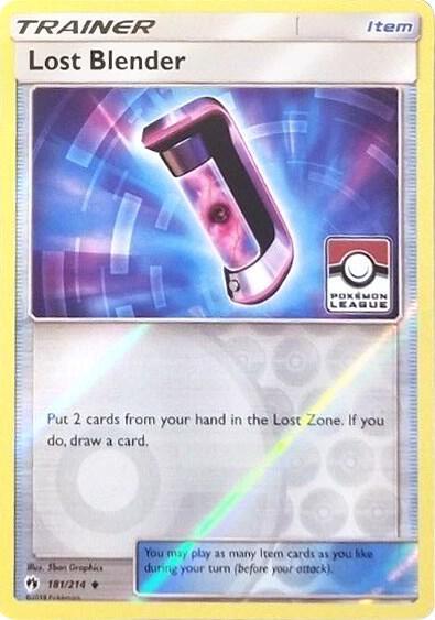 Lost Blender - 181/214 - uncommon reverse league promo