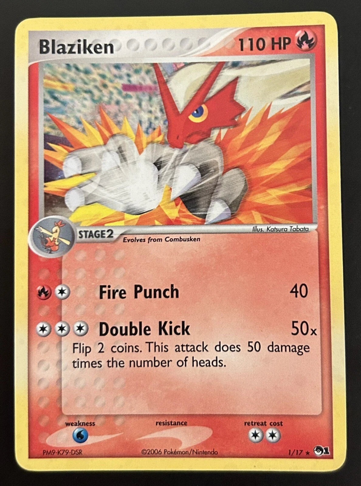 Blaziken - 1/17 - Rare