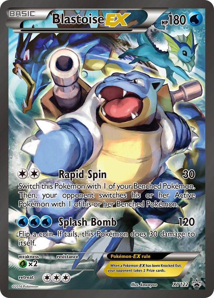 Blastoise EX - XY122 - Full art Promo