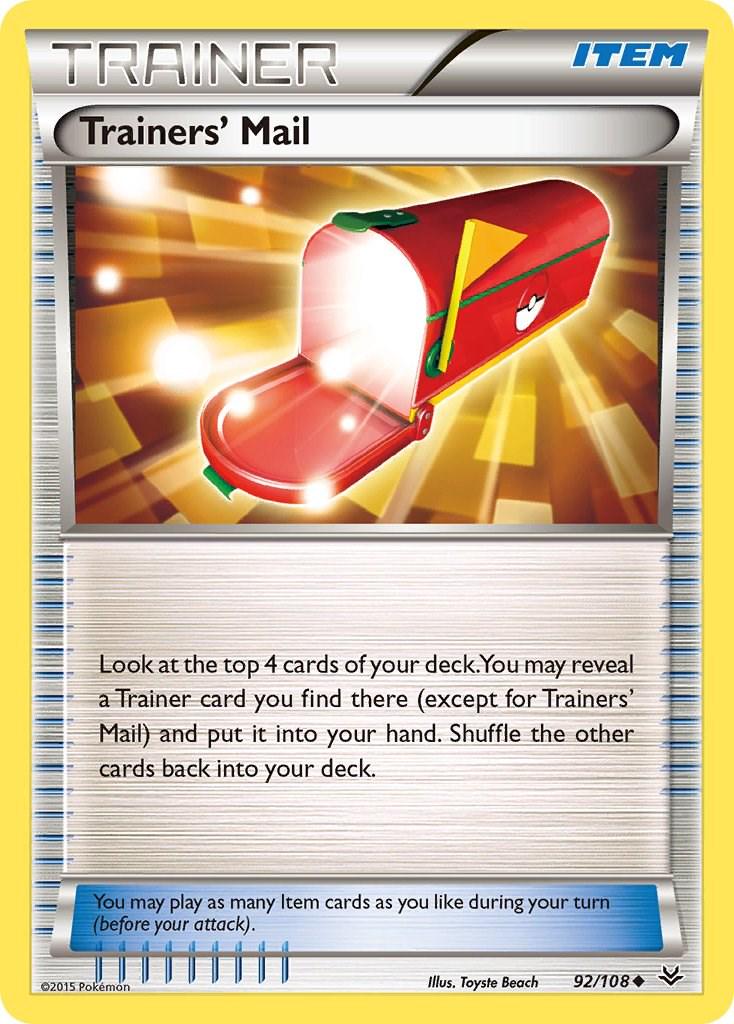 Trainer´s Mail - 92/108 - uncommon