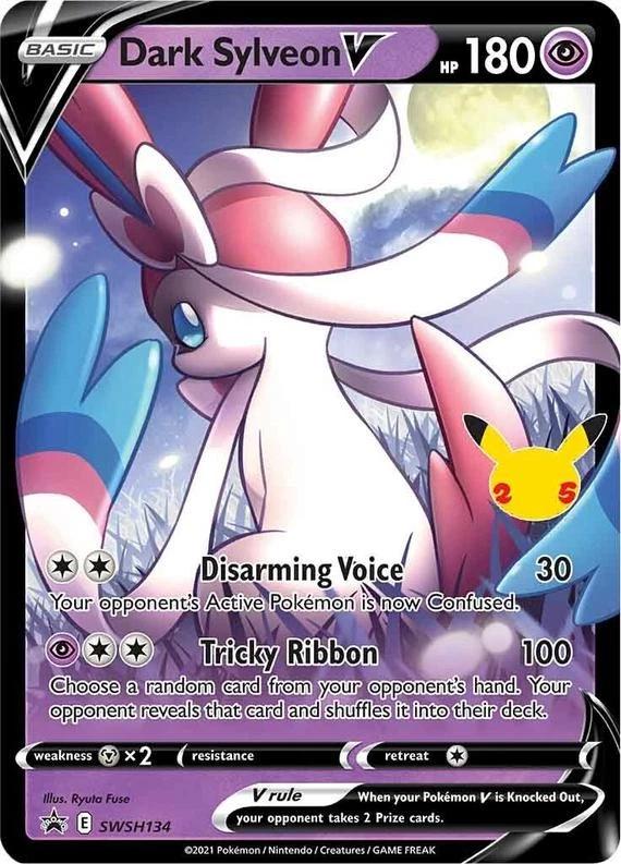 Dark Sylveon V - SWSH134 - Promo Jumbo