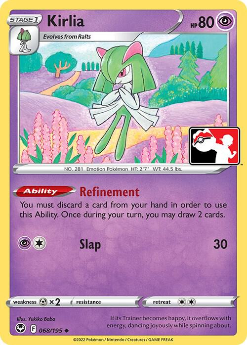 Kirlia - 068/195 - Uncommon prize pack
