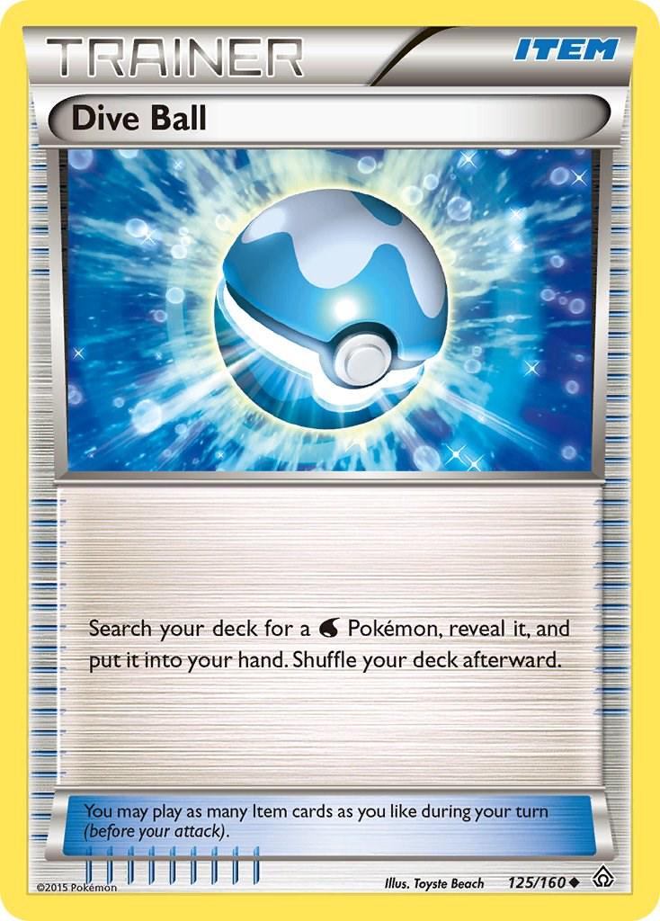 Dive Ball - 125/160 - Uncommon