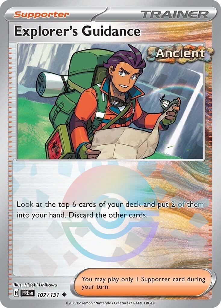 Explorer´s Guidance - 107/131 - Pokeball holo