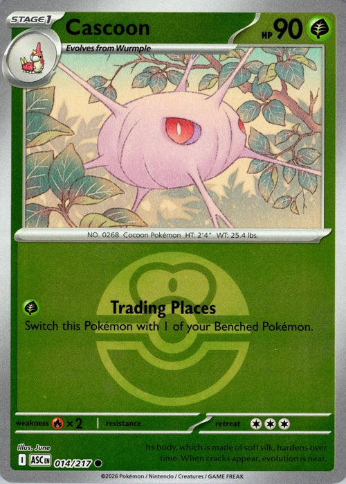 Cascoon - 014/217 - Common reverse Love Ball