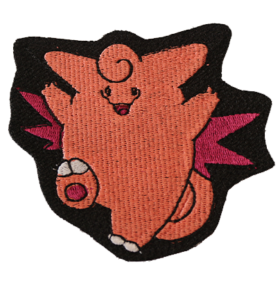 0036 Clefable - Parche Bordado