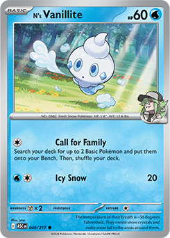 N´s Vanillish - 050/217 - Common Reverse