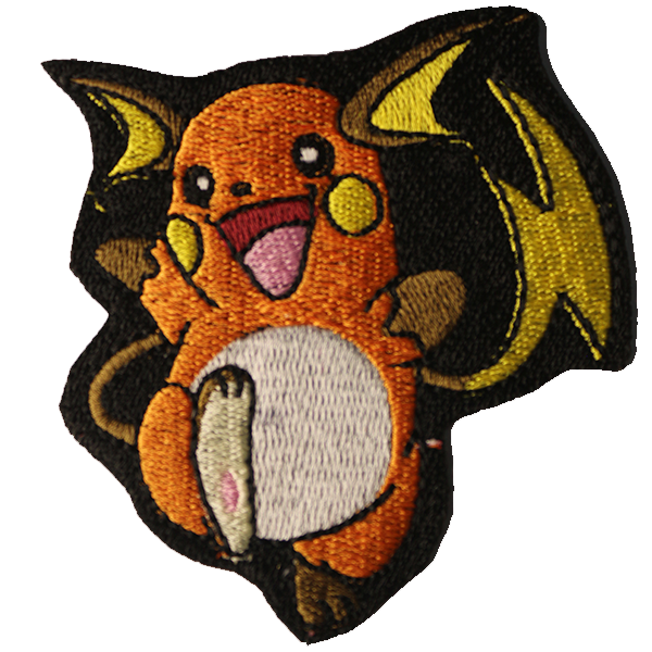 0026 Raichu - Parche Bordado