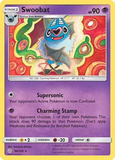 Swoobat - 88/236 - Rare