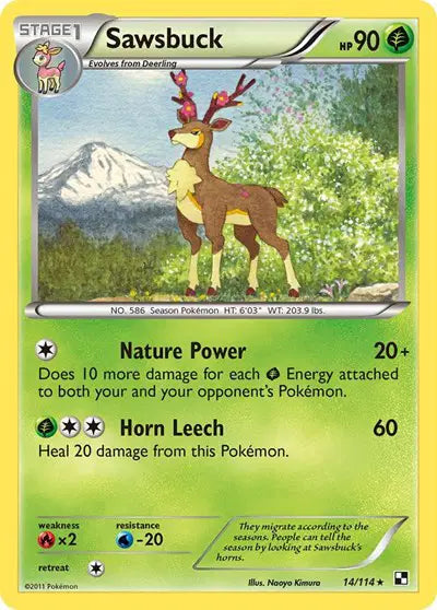 Sawsbuck - 14/114 - Rare