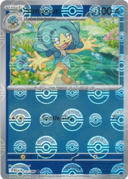 Simipour - 018/086 - Pokeball holo