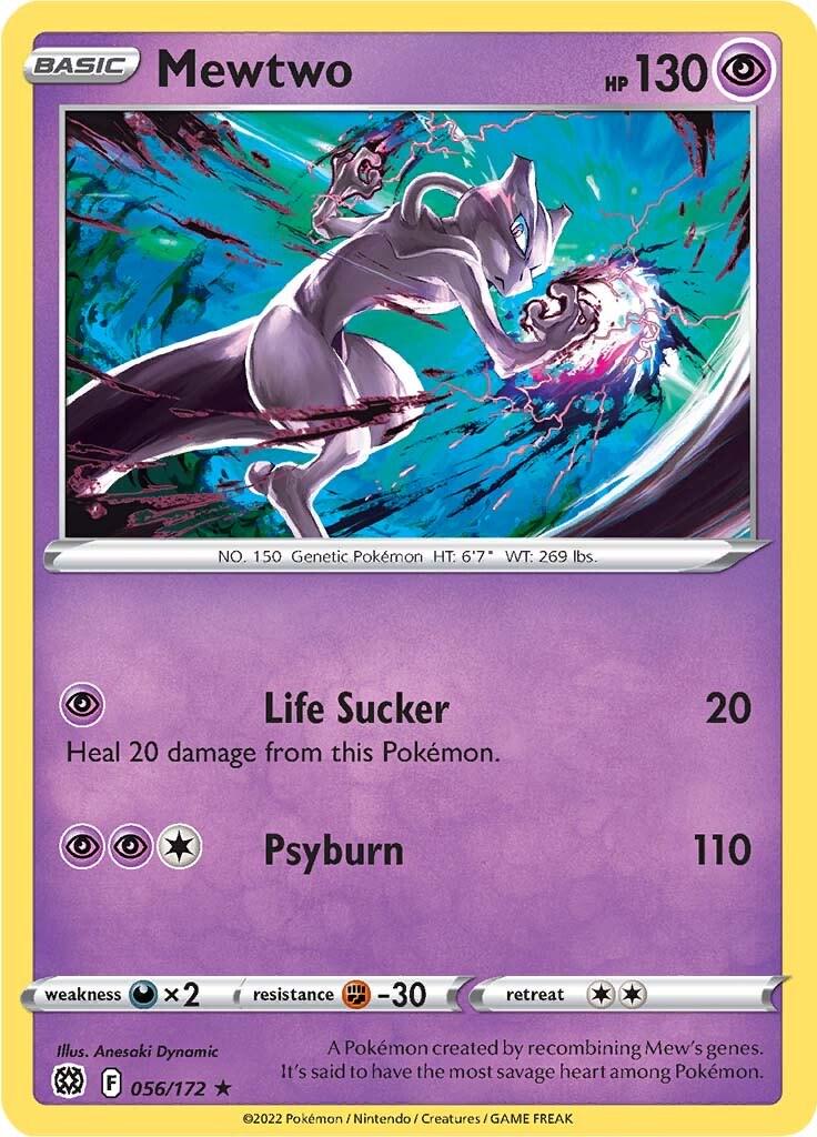 Mewtwo - 056/172 - Rare - Vualá sellado