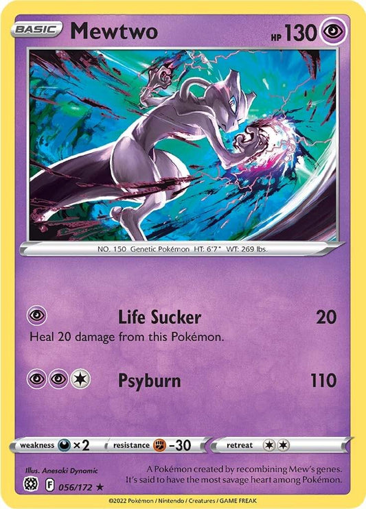 Mewtwo - 056/172 - Rare - Vualá sellado