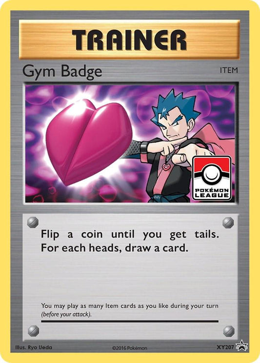 Gym Badge Koga - XY207 - holo promo