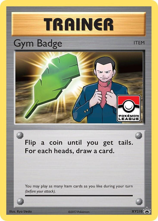 Gym Badge Giovanni - XY210 - holo promo