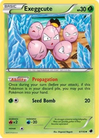 Exeggcute - 4/116 - Uncommon