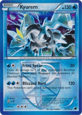 Kyurem - 31/116 - Holo Rare