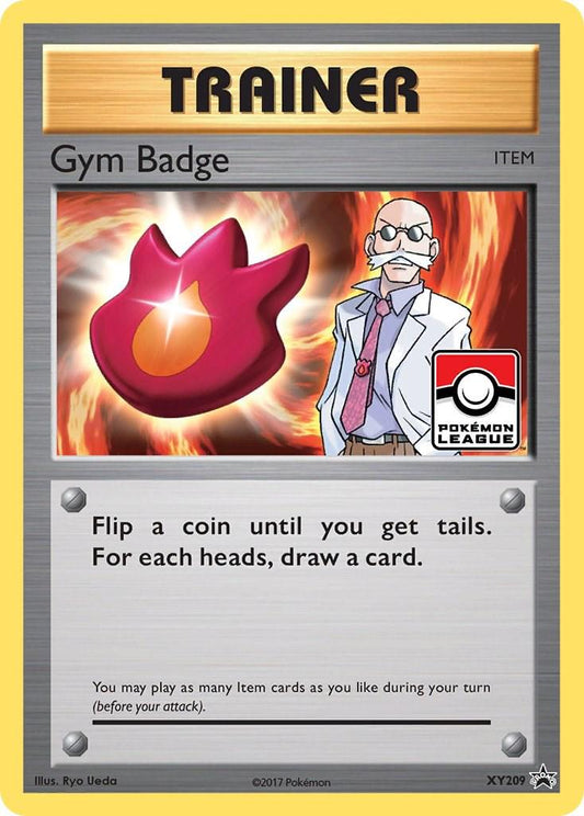 Gym Badge Blaine - XY209 - holo promo