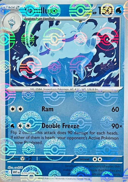 Vanilluxe - 029/086 - Pokeball Holo